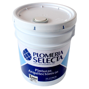 PINTURA PLOMERIA SELECTA RENDIDORA 800 BLANCO 19 LTOS